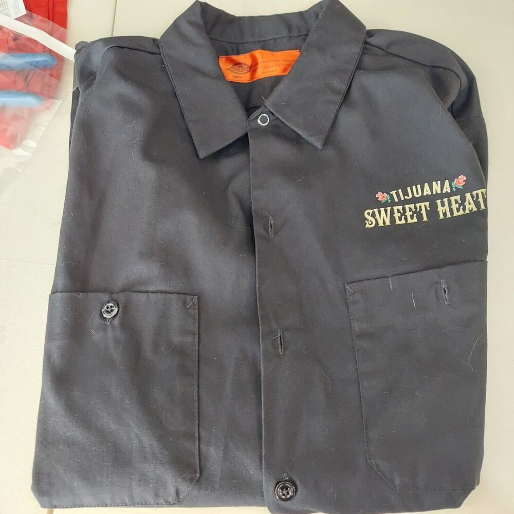 Tijuana Sweet Heat S/S Button Down Dickies Shirt Size L